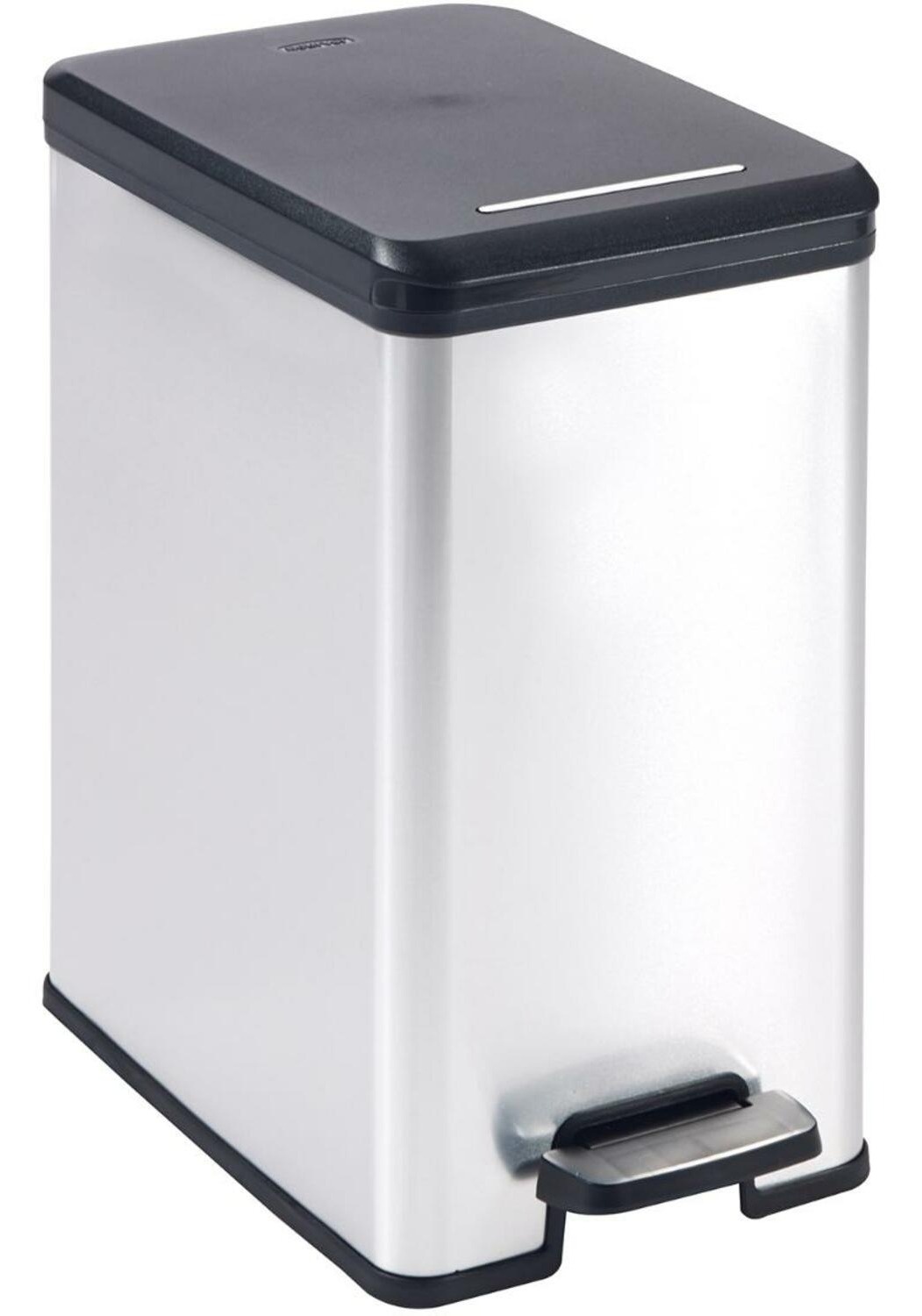 Kanta za smeće CURVER slim silver 25l