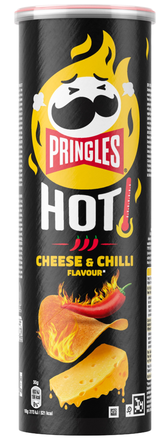 Čips PRINGLES hot cheese 160g