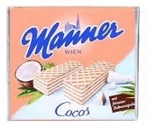 Napolitanke MANNER kokos 75g