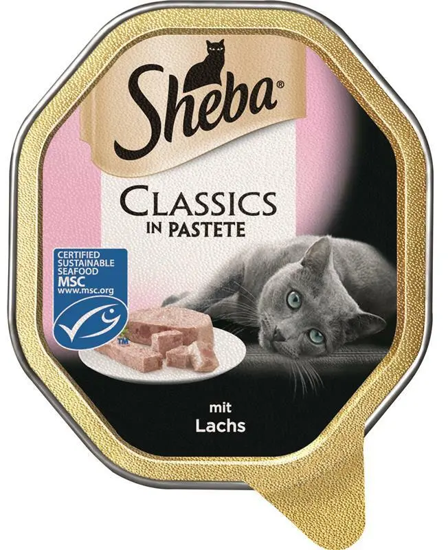 Hrana za mačke SHEBA losos vekna 85g