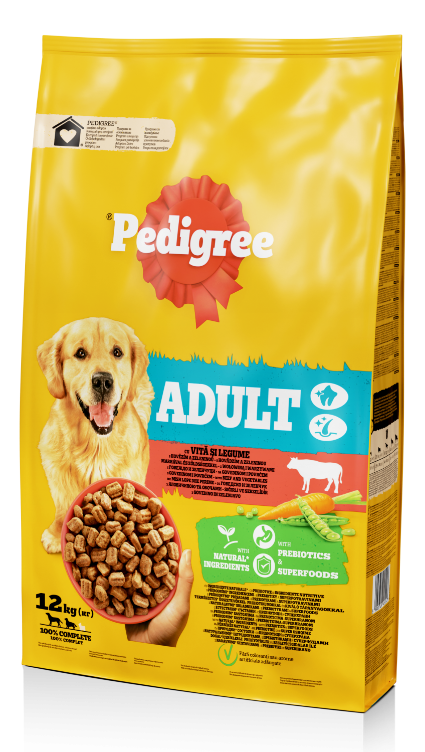 Hrana za pse PEDIGREE Adult briketi za pse govedina i povrće 12kg