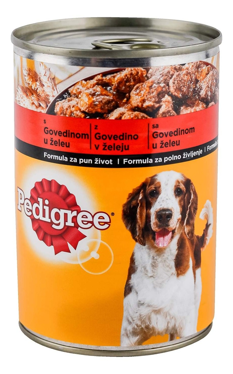 Hrana za pse PEDIGREE  adult govedina u želeu konzerva 400g