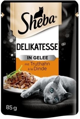 Hrana za mačke SHEBA Fine flakes ćuretina 85g