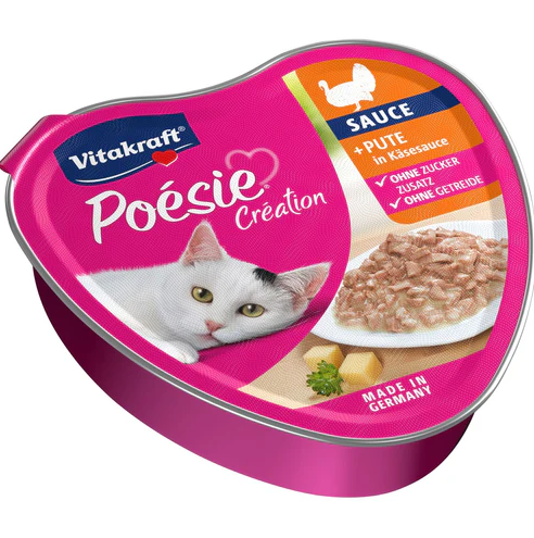 Poslastica za mačke VITAKRAFT Poesie creation ćuretina sir 85g