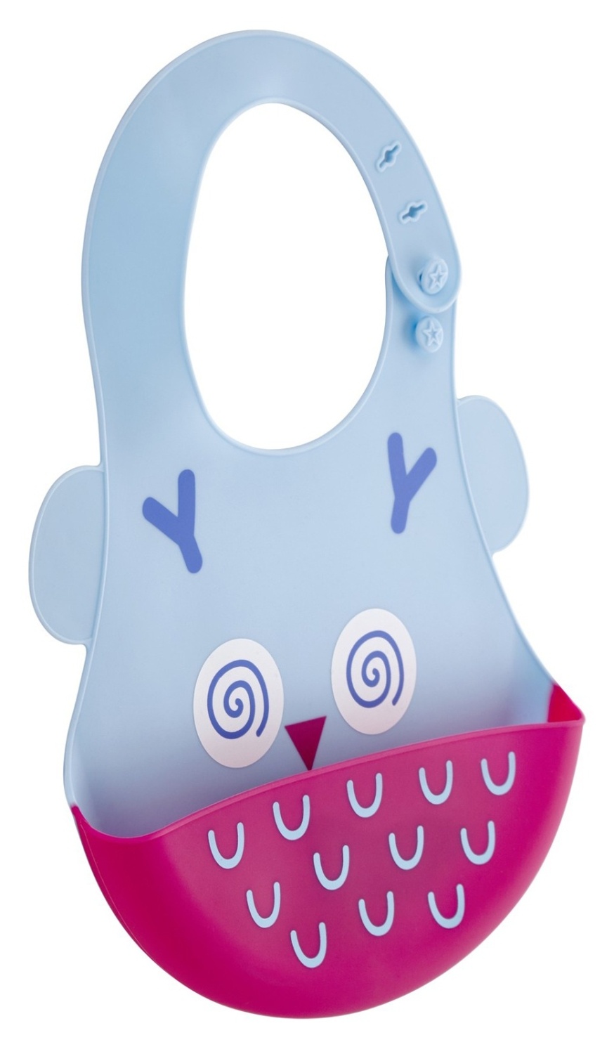 BABYJEM Silikonska portikla za bebe plava