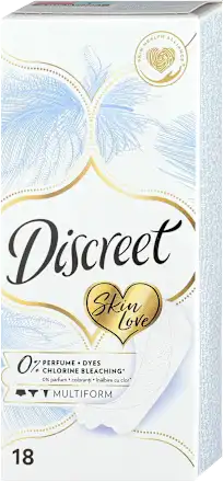 Higijenski ulošci DISCREET Skin Love  18kom