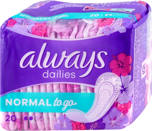 Higijenski ulošci ALWAYS Dailies normal to go higijenski  20kom