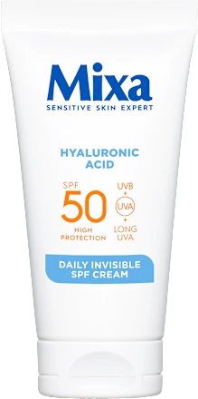 Krema za negu lica MIXA Daily invisible dnevna sa hijaluronom SPF50 50ml