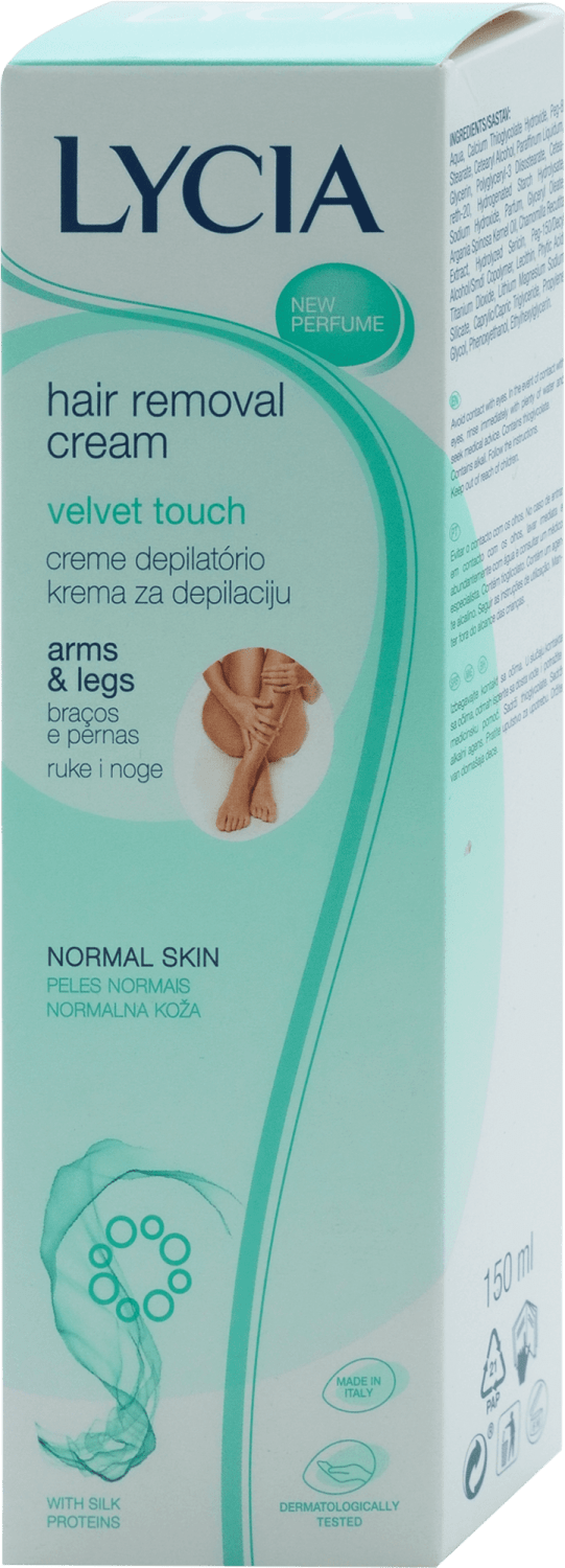 Krema za depilaciju LYCIA velvet touch ruku i nogu 150ml