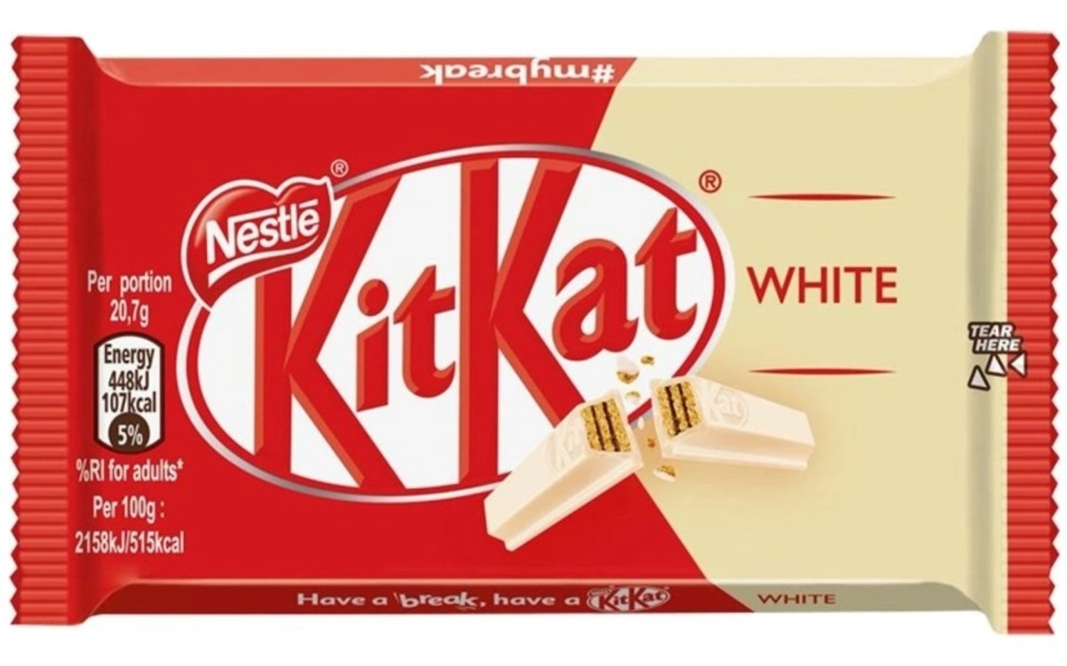 Napolitanka KIT KAT bela cokolada 41,5g