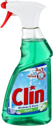 Sred.za čišć.prozora CLIN Glass jabuka sa pumpicom 500ml