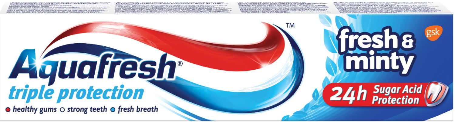 Pasta za zube AQUAFRESH fresh & minty 50ml