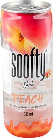 Gazirani sok SOOFTY breskva 330ml