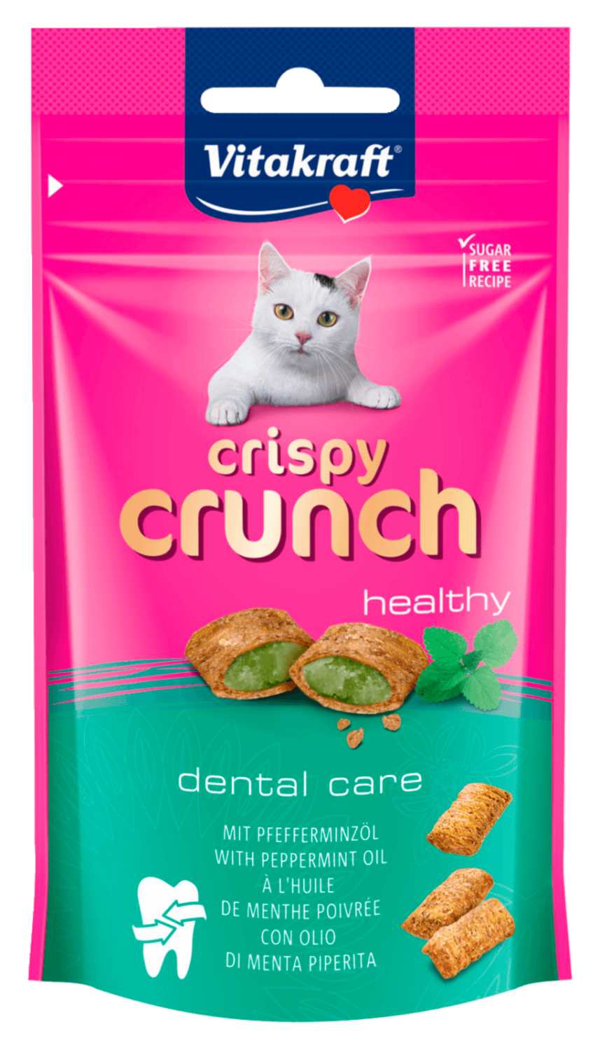 Poslastica za mačke VITAKRAFT crispy crunch dental 60g