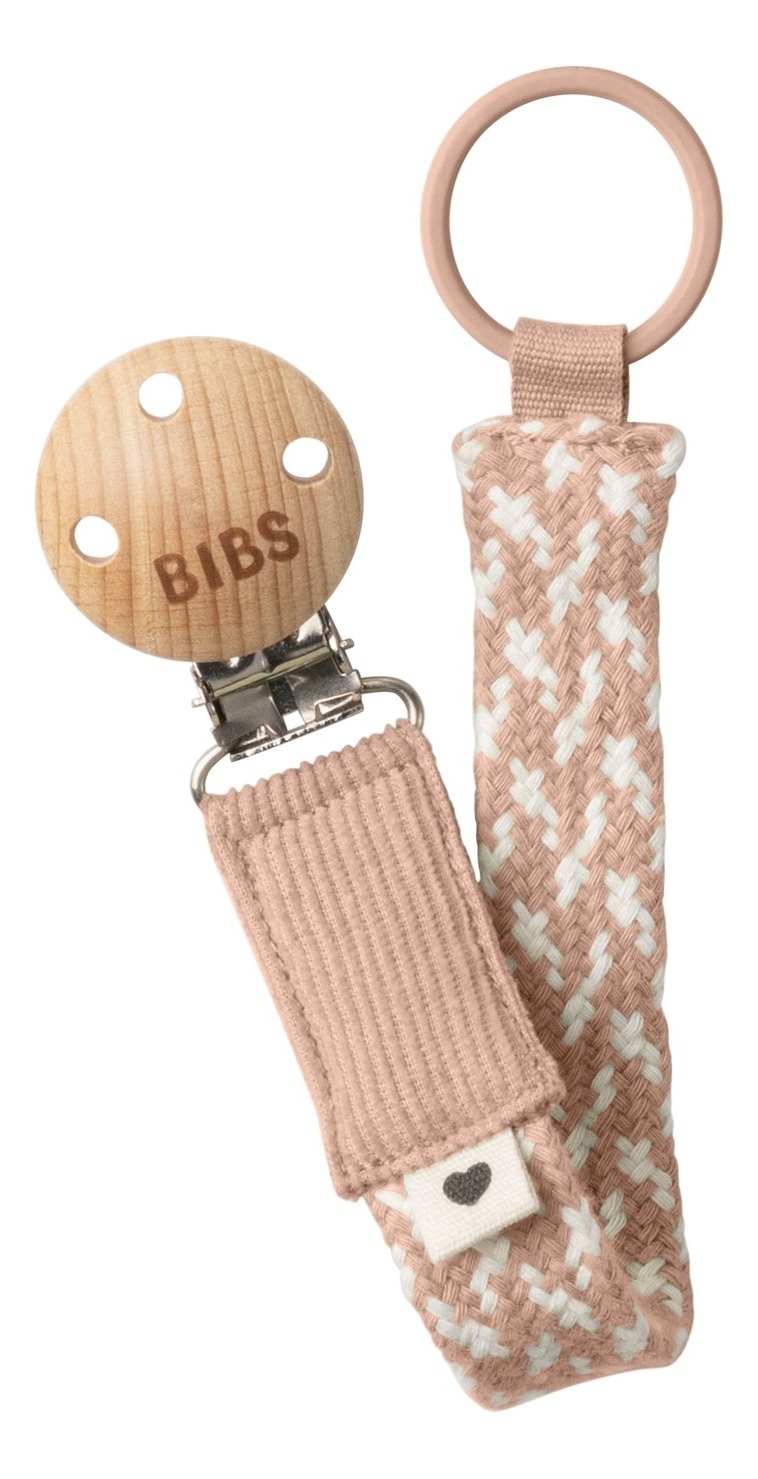 BIBS Blush lančić za cuclu roze