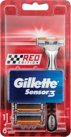 Brijač za muškarce  GILLETTE Sensor 3 Red Edition 1kom