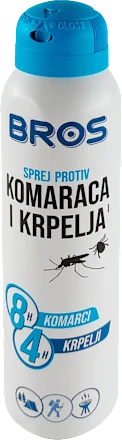 BROS sprej protiv komaraca i krpelja 90ml