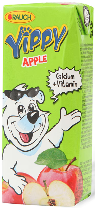 Negazirani sok RAUCH Yippy jabuka 200ml