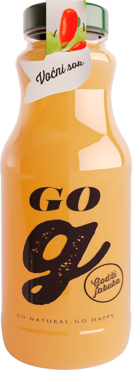 Negazirani sok GO G jabuka 250ml