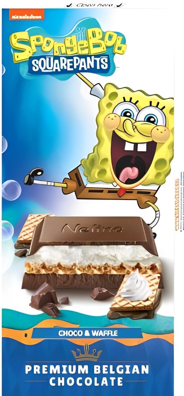 Čokolada NELLY Sunđer Bob wafl 80g