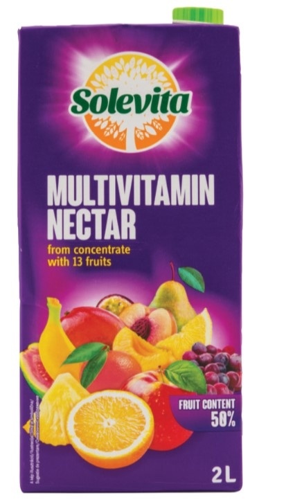 Negazirani sok SOLEVITA Multivitamin 50% 2l