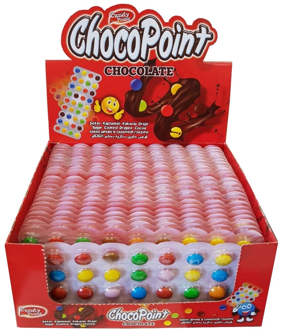 Dražeje CHOCO POINT 20g