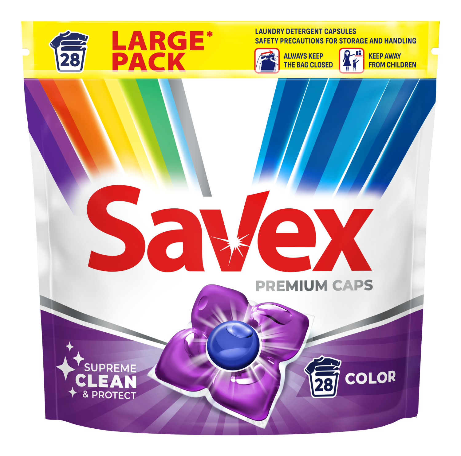 Tablete za pranje veša SAVEX Color 28kom