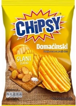 Čips CHIPSY domaćinski slani 160g