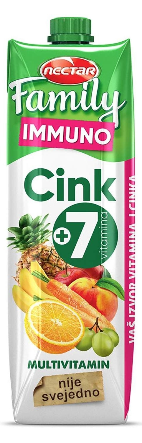Negazirani sok NECTAR Family imunno multivitamin 1l