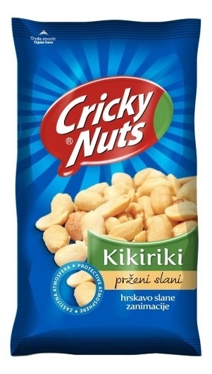 Kikiriki CRICKY NUTS  prženi slani 85g