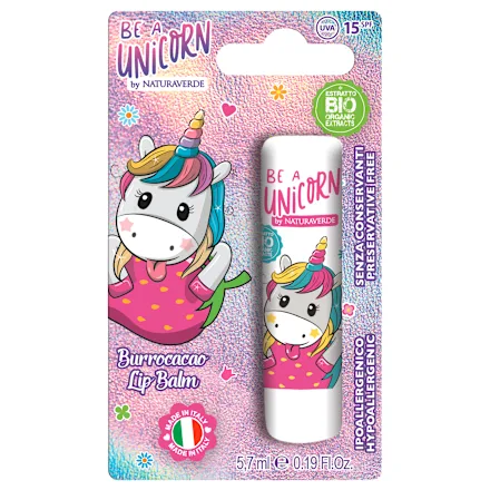 Balzam za usne NATURA VERDE be a unicorn SPF15 jagoda 5,7ml