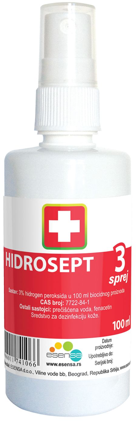 Hidrogen za kosu ESENSA 3% 100ml