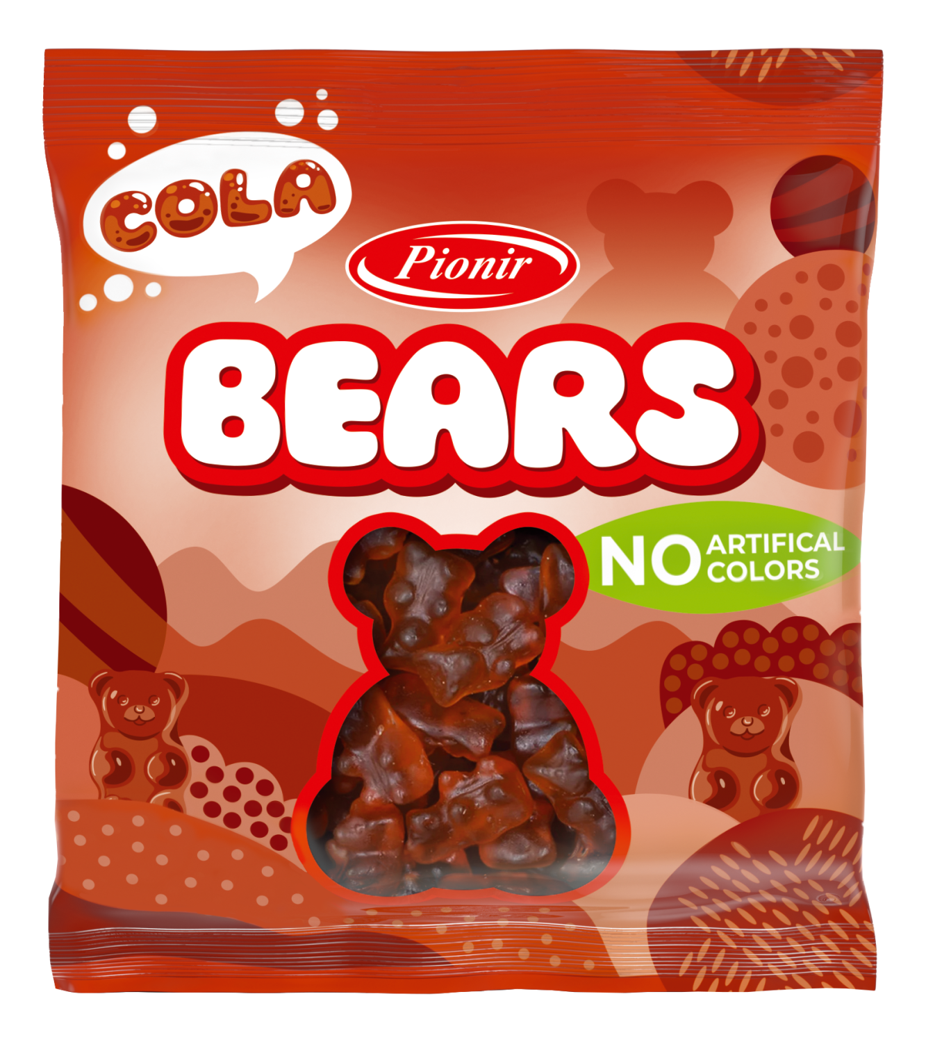 Gumene bombone PIONIR bears cola 100g