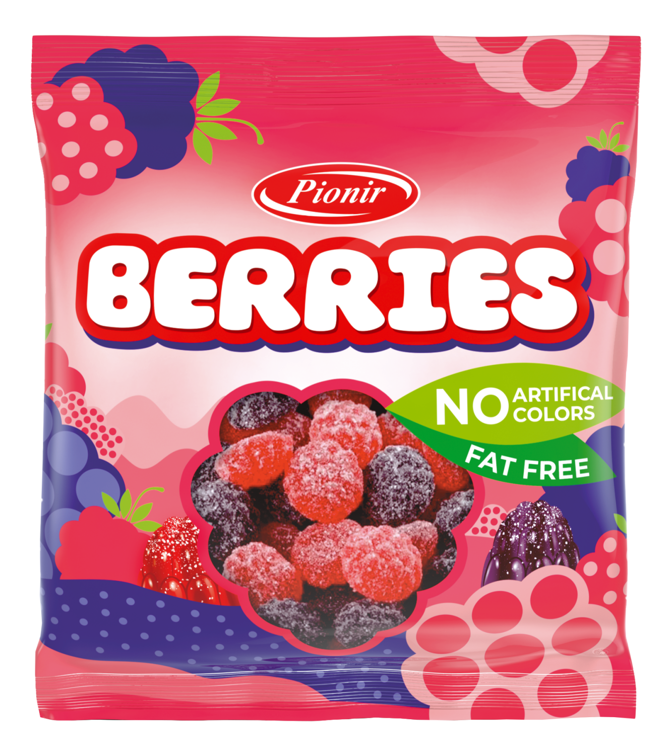 Gumene bombone PIONIR berries 100g