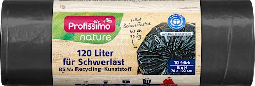Kesa za smeće PROFISSIMO  sa ručkom Nature 120l 10kom
