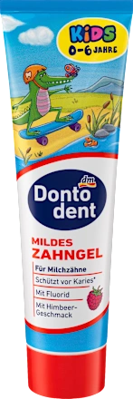Pasta za zube DONTODENT Kids dečija 0-6g 100ml
