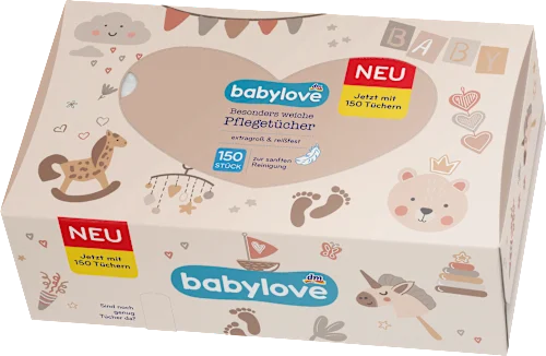 Papirne maramice BABYLOVE kutija 150kom (više vrsta)