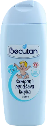 Šampon i kupka BECUTAN 2u1  za decu 350ml