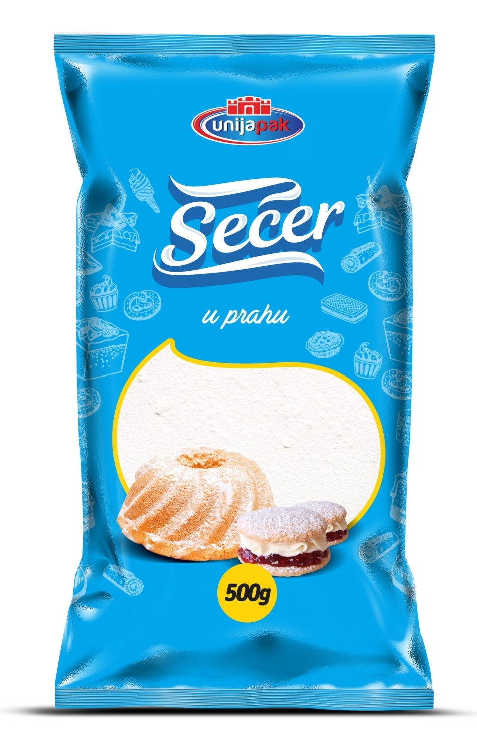 Šećer u prahu UNIJAPAK 500g