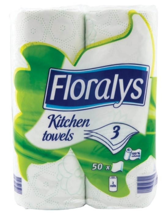 Ubrus FLORALYS 3sloja 2kom