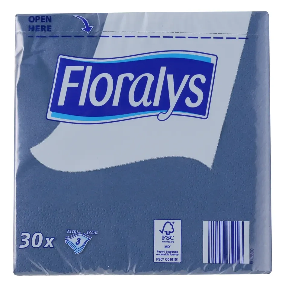 Salvete FLORALYS 3sloja 30kom