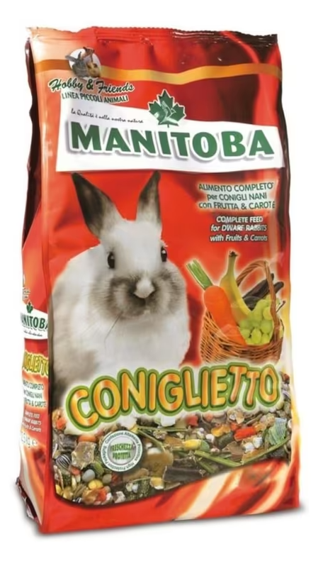 Hrana za zečeve MANITOBA Coniglietto  1kg