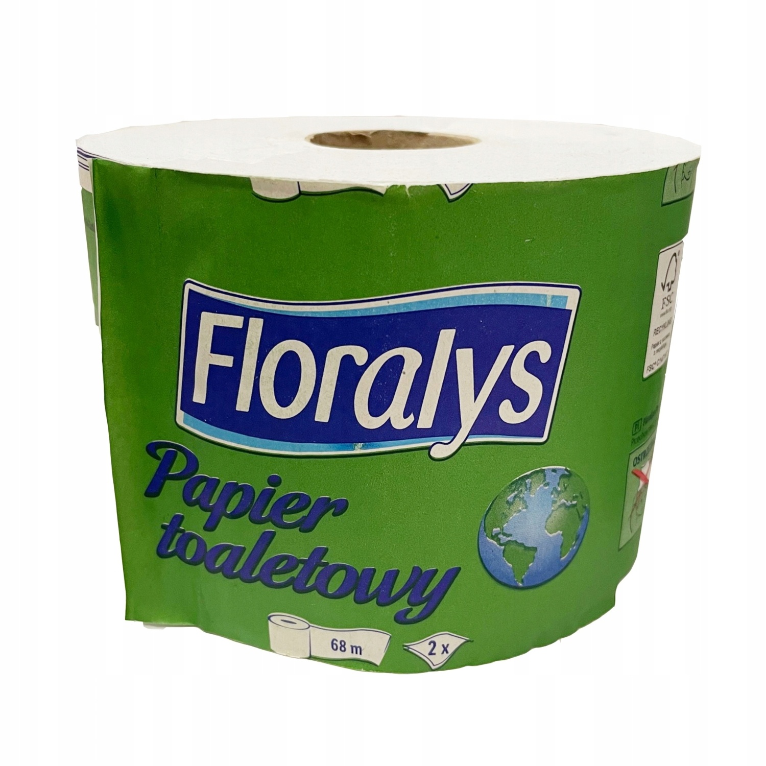 Toalet papir FLORALYS 68m 2sloja 1kom