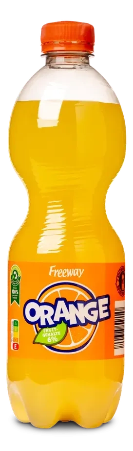 Gazirani sok FREEWAY pomorandža 0,5l