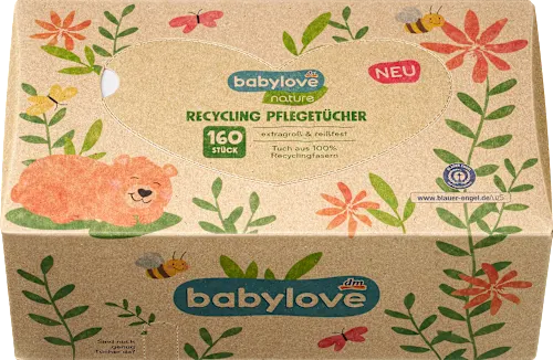 Papirne maramice BABYLOVE nature 160kom