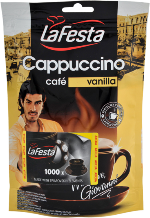 Instant kafa LA FESTA cappuccino vanila 100g