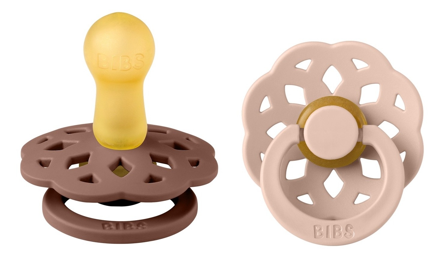 BIBS laža Boheme wood chuck blush (0-6m) 2kom