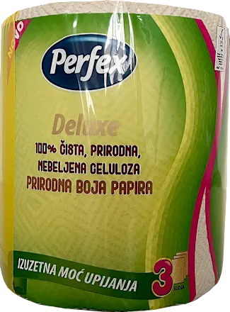 Ubrus PERFEX Deluxe prirodna boja 3sloja 1kom