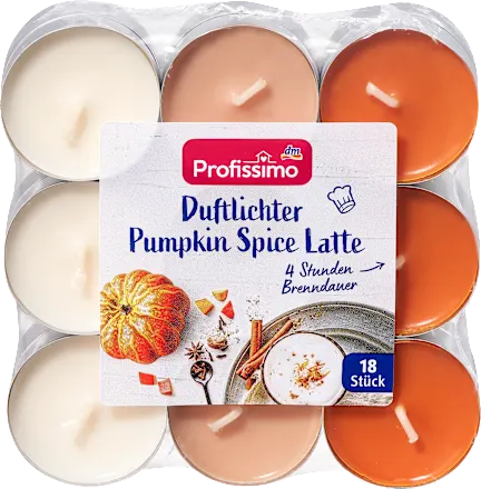 Mirisna sveća PROFISSIMO pumpikn spice latte 18kom