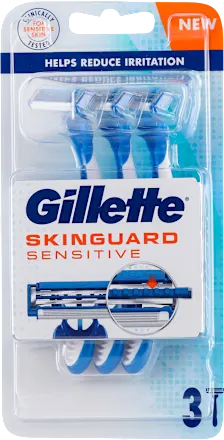 Brijač za muškarce  GILLETTE skinguard sensitive jednokratni 3kom